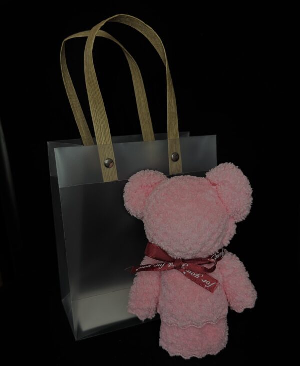 Bear Shaped Gift Towel - Image 3