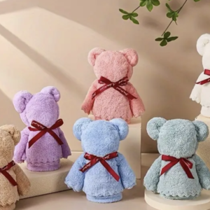 Bear Shaped Gift Towel
